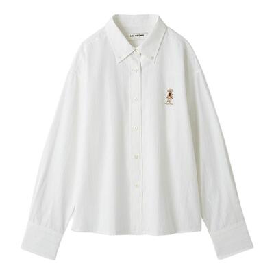 LILY BROWN春夏款 LILY BEAR学院风百搭翻领衬衫LWFB251069