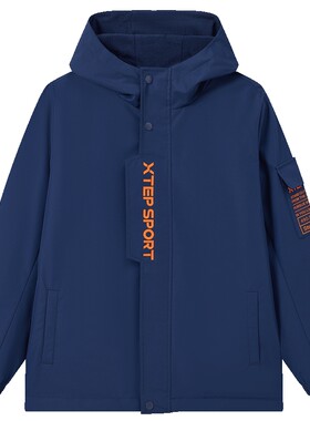 特步童装儿童冲锋衣外套