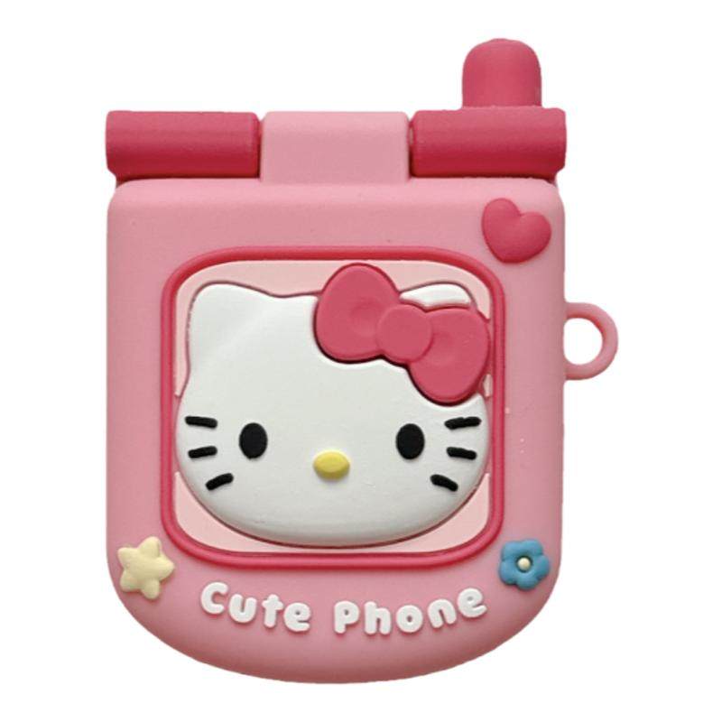 可爱卡通HelloKitty适用苹果新4代airpods蓝牙无线耳机保护套airpods1/2/3硅胶软壳airpods