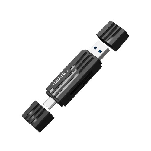 联想读卡器sd卡ccd多功能usb高速内存储卡typec手机电脑两用TF卡