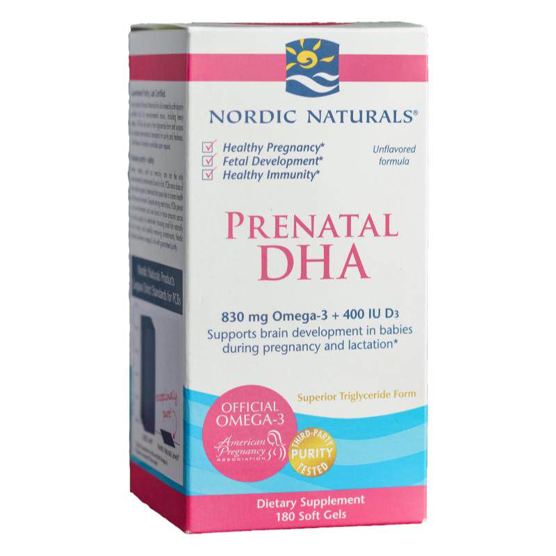 新西兰直邮Nordic Naturals挪威小鱼DHA孕妇深海鱼油孕期营养成人