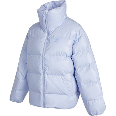 Adidas/阿迪达斯正品三叶草女子简约休闲立领羽绒服HA4732