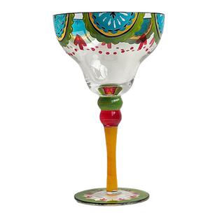 VIANNA丨布莱恩·BRYA高颜值手绘彩绘玻璃红酒杯鸡尾酒杯生日礼物