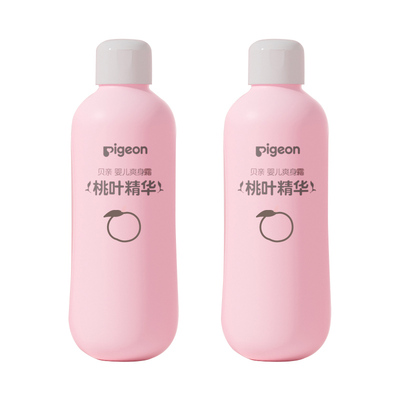 贝亲桃子水新生儿液体爽身粉