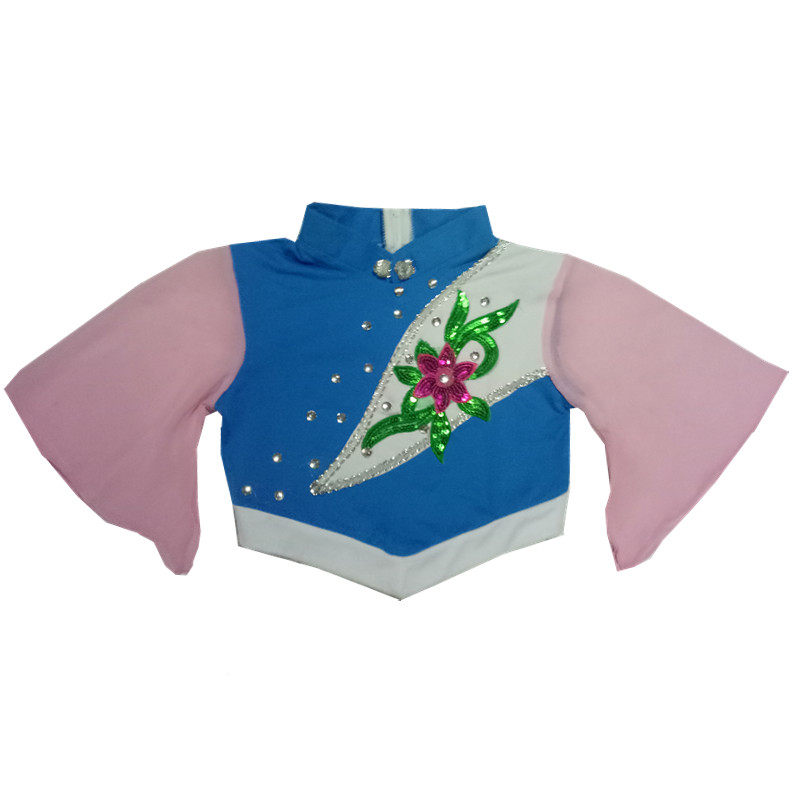 2021新款秧歌服广场舞演出服扇子舞民族舞蹈服腰鼓服舞台服装女