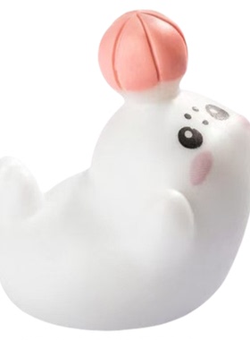 微景观可爱嬉戏小海豹造景摆件