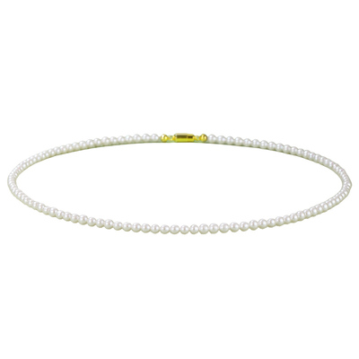 淡水珍珠项链强磁吸扣极光小米珠