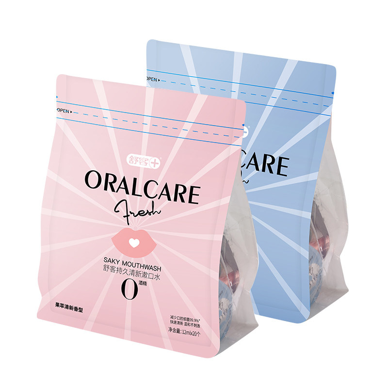 舒客抑菌漱口水便携式一次性小支装液遬簌清新口气持久留香男女生