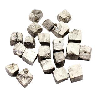 水晶原石天然立体形黄铁矿黄铜矿愚人金标本石摆件方块儿童宝石