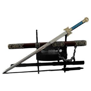 22CM天之痕轩辕剑周边金属武器模型陈靖仇赤龙牙佩剑工艺玩具摆件