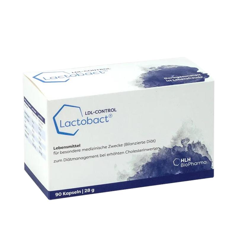 德国lactobact莱德宝LDL胆固醇益生菌胶囊血脂血管低密度脂蛋白