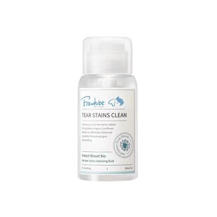 石榴甜么~frewhite眼周清洁水 面部泪痕清洁液法斗泰迪去泪痕湿巾