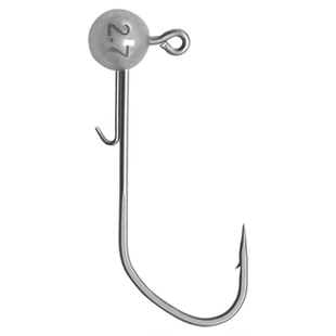 驯鱼高手钨钢铅头钩路亚软饵钩铅头钩黑坑鳜鱼鲈鱼软虫路亚鱼钩