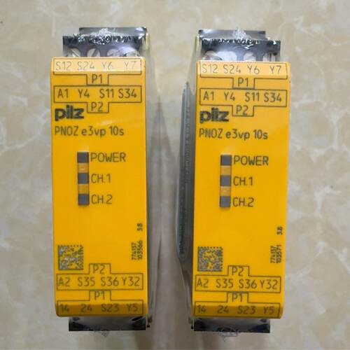 溢价-皮尔兹PNOZ e3vp 10s安全继电器，24VDC，