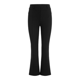 MARYLING玛俪琳2025秋季新品舒适职场黑色高腰直筒长裤A1FGW51190