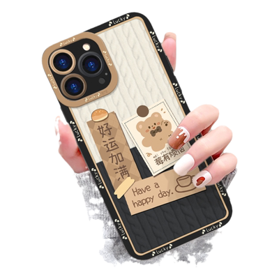 苹果13手机壳猫眼G2343摩卡熊