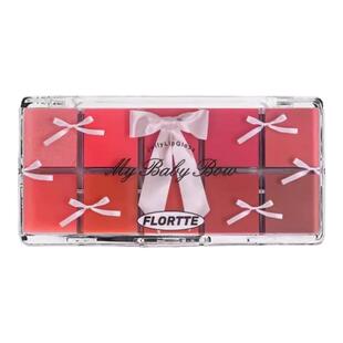 请看我的调色VCR...美术生自调唇釉怦怦公主十色调色唇冻盘口红