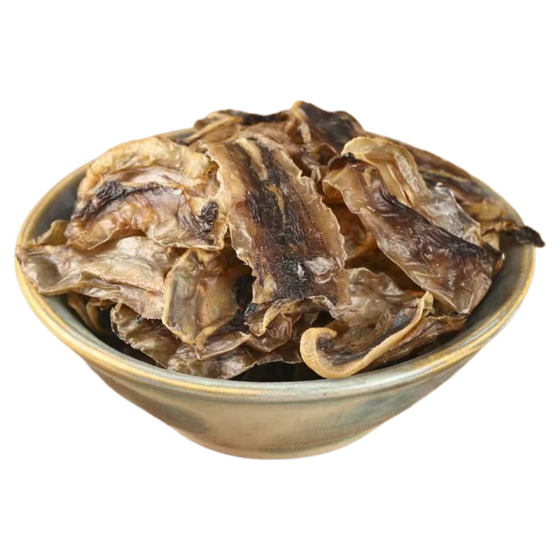 北海特产墨鱼翅肉片淡干乌贼干特香墨鱼干翅肉片海鲜水产干货2斤