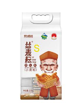 丝麦耘高筋面粉5斤新疆面包粉
