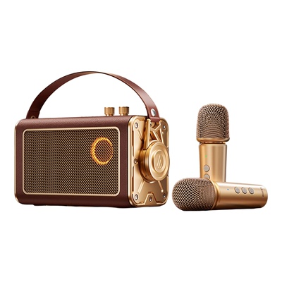 漫步者X5机械师k歌音响大音量蓝牙音箱话筒一体家用无线麦克风ktv