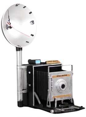 老式民国带锅照相机摆件复古模型