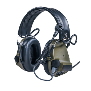 TCA XPI版本头戴战术拾音降噪耳机AGC算法靶场射击通讯听声辨位