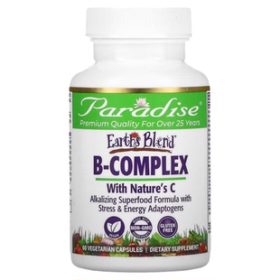 Paradise复合活性维生素VB族酶代谢能量含浆果混合物螺旋藻益生菌