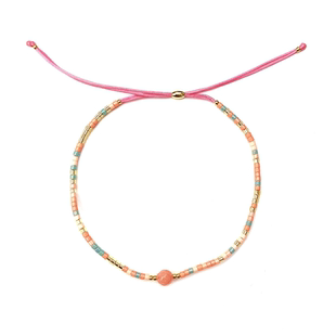 正版VIKIKO开端赵今麦同款手链茉莉绿手作闺蜜女天然珍珠手绳友谊