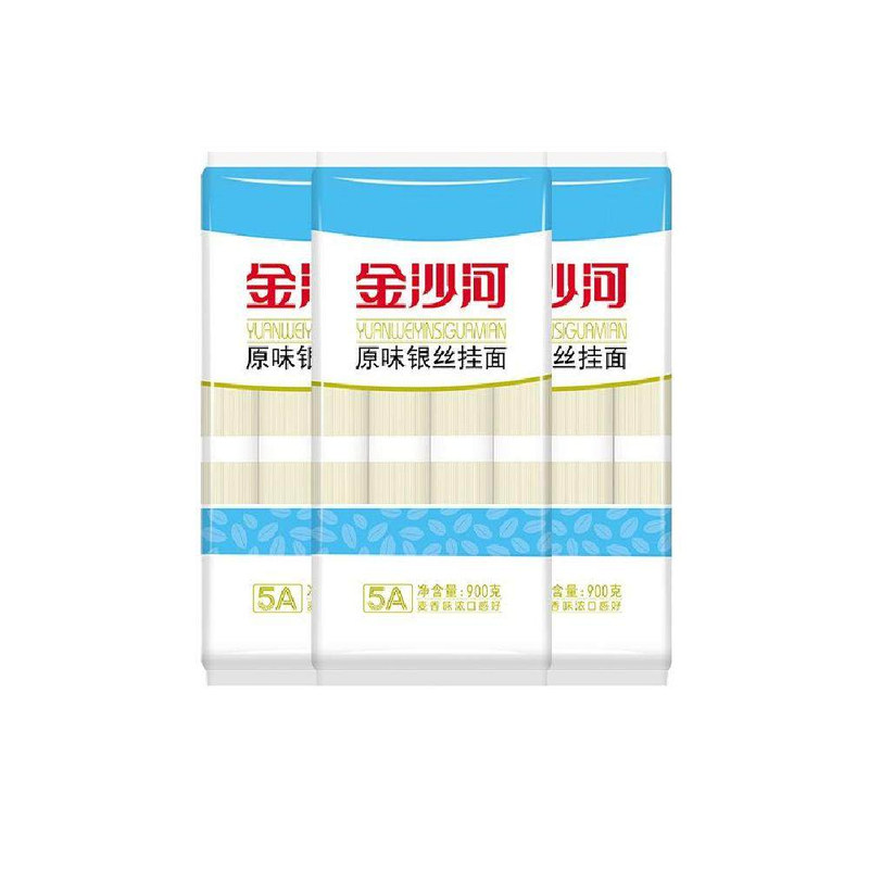 金沙河5A鸡蛋爽滑挂面900g*2