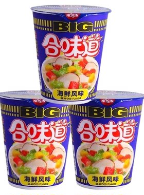 日清海鲜风味大杯方便面