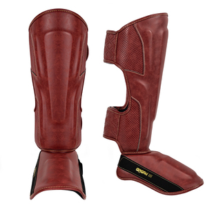 专业泰拳搏击护腿成人男散打拳击儿童护小腿胫连脚背面护脚踝比赛