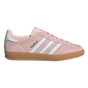 adidas阿迪达斯 「T头鞋」秋女鞋GAZELLE淡粉德训板鞋IH5484