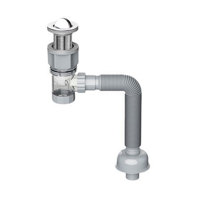 洗手盆面盆下水管防堵塞排水管