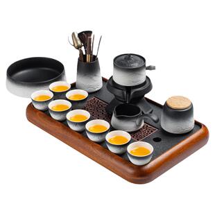 高档轻奢懒人自动整套功夫茶具套装2026新款茶杯家用送礼泡茶器具