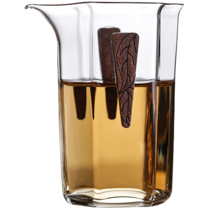 台湾禾器纯色家用日式玻璃公道杯