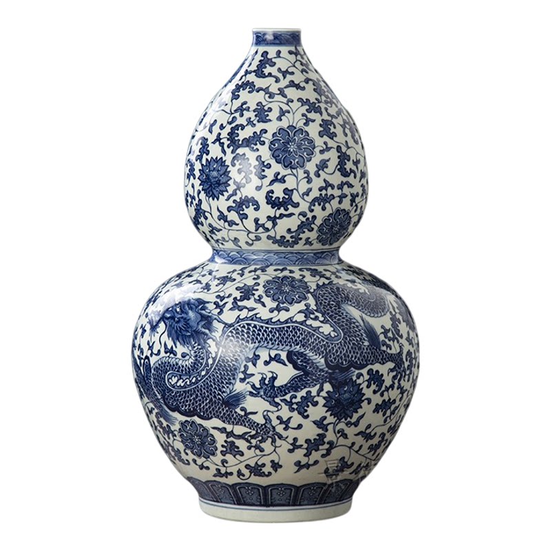 元青花客厅景德镇工艺品景德镇瓷