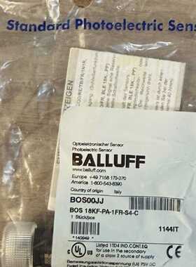BALLUFF BOS 18KF-PA-1FR-S4-C BOS00JJ Sensor -Neu/OVP-