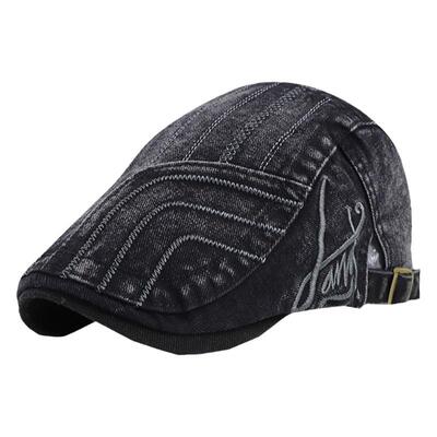 阳冠新款男士时尚鸭舌贝雷帽时尚