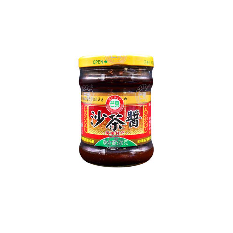 芒果老字号海鲜汁火锅底料沙茶酱