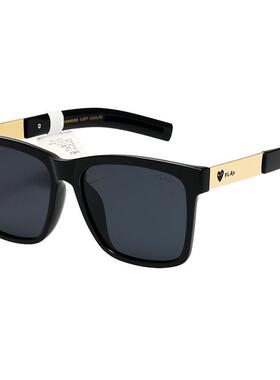 川久保玲方形大框墨镜近视偏光眼镜男士开车太阳镜潮圆脸防紫外线