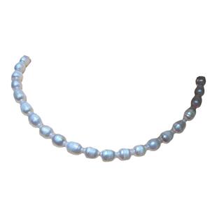 MONA张绮贤同款天然淡水珍珠项链女高级感法式复古气质锁骨链颈链