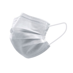 白色口罩一次性三层防护防尘防晒透气男女高颜值时尚潮款独立包装