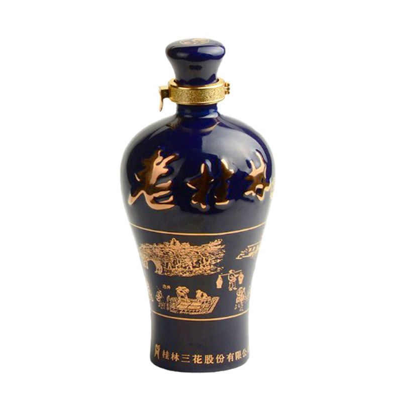 52度老桂林蓝樽米香型白酒