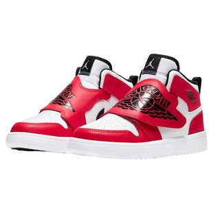 NIKE耐克童鞋SKY JORDAN 1 PS运动训练中帮耐磨篮球鞋BQ7197-106