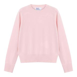 【100%山羊绒】BLUE ERDOS冬新简约通勤多色圆领羊绒衫女