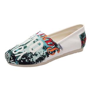 老北京布鞋女2025新款洋气布鞋女款年轻一脚蹬软底不累脚散步鞋女