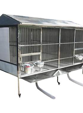 大牛不锈钢狗笼子大型犬室外狗窝
