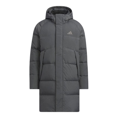 Adidas/阿迪达斯男女冬季新款保暖长款600蓬鸭绒连帽羽绒服KQ5516