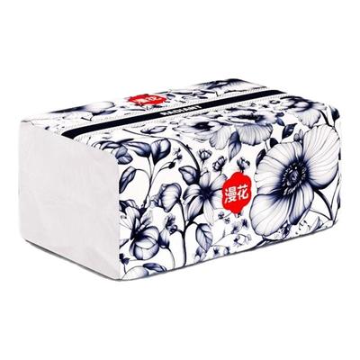 漫花纸巾抽纸30包整箱批家用实惠装餐巾纸卫生纸加大尺寸面巾纸