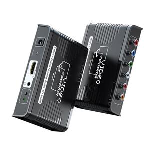 胜为色差转hdmi转换器高清分量线ypbpr转hdmi音视频同步转换色差转换器机顶盒/wii/XBOX信号接老电视DHSC001G